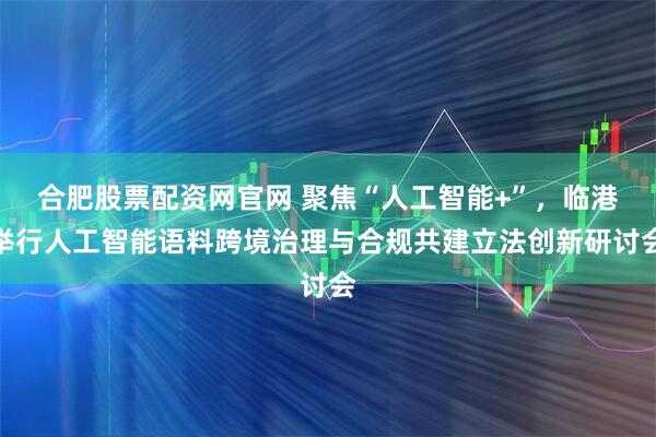 合肥股票配资网官网 聚焦“人工智能+”,临港举行人工智能语料跨境治理与合规共建立法创新研讨会