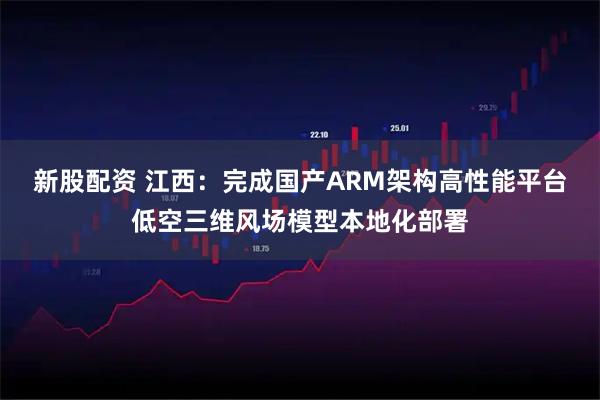 新股配资 江西：完成国产ARM架构高性能平台低空三维风场模型本地化部署